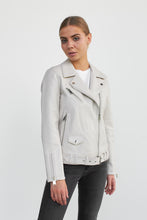 Lade das Bild in den Galerie-Viewer, WBL MELISSA FAUX LEATHER BIKER
